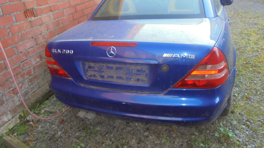 MERCEDES SLK200 - AMG - AIRCO - CRUISE, Auto's, Automaat, 1998 cc, Achterwielaandrijving, Zwart