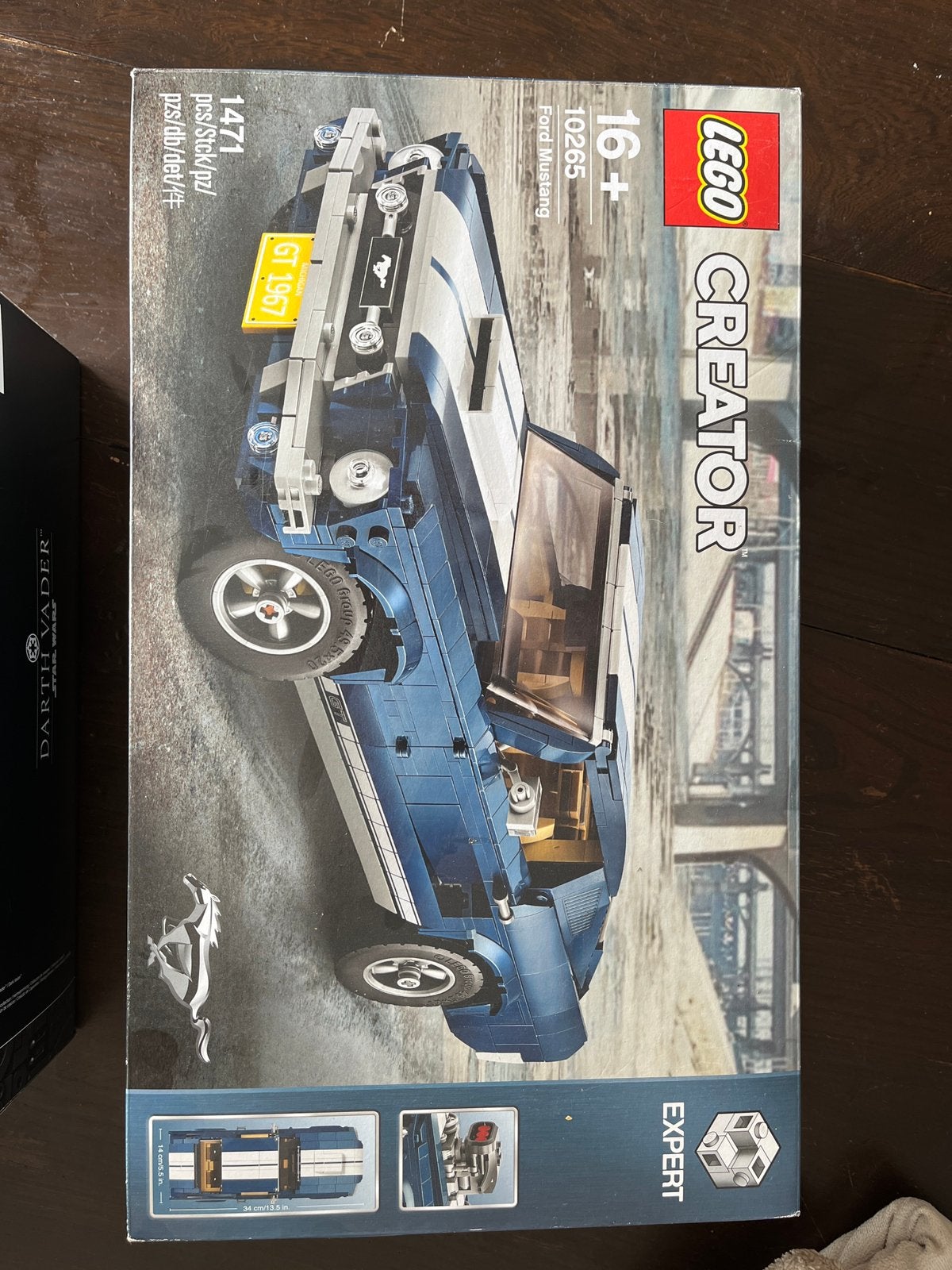 Lego Ford Mustang, Hobby en Vrije tijd, Modelbouw | Auto's en Voertuigen, Zo goed als nieuw, Ophalen of Verzenden