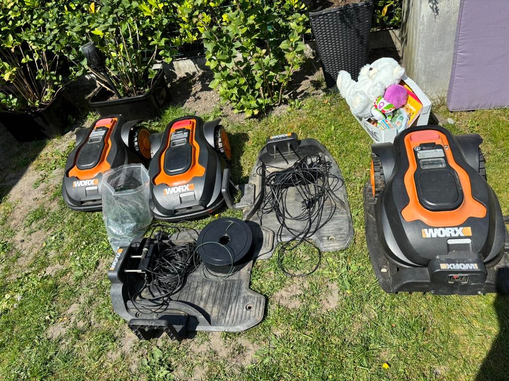3 robotmaaier, Ophalen, Zo goed als nieuw