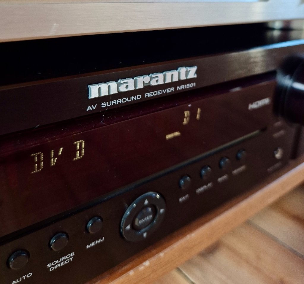 Marantz NR1501 Surround Receiver / versterker, Audio, Tv en Foto, Versterkers en Ontvangers, Zo goed als nieuw, 120 watt of meer