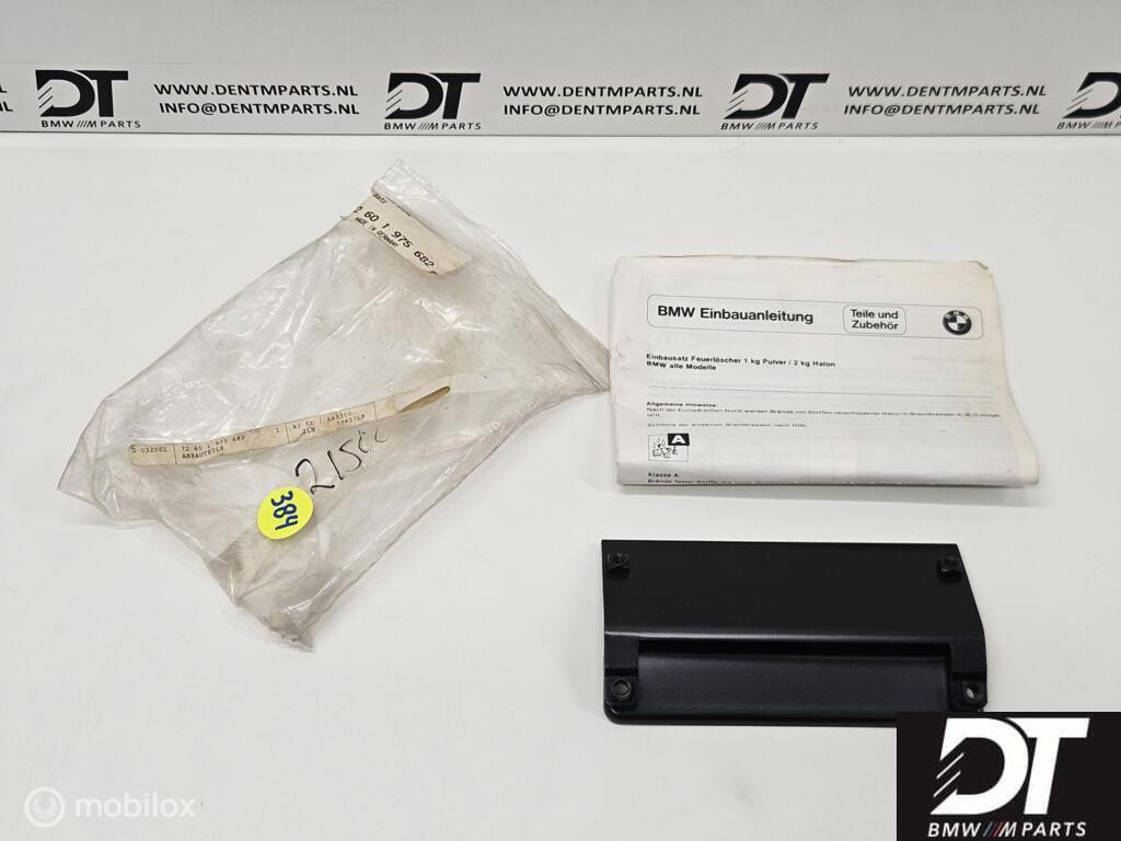 Inbouwset brandblusser BMW E34 E32 72601975682, Autos : Pièces & Accessoires, Autres pièces automobiles, Neuf, Enlèvement ou Envoi