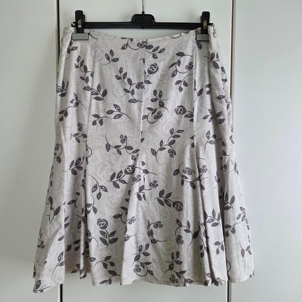 Licht grijze damesrok, maat 40, Kleding | Dames, DTC, Ophalen, Maat 38/40 (M), Onder de knie