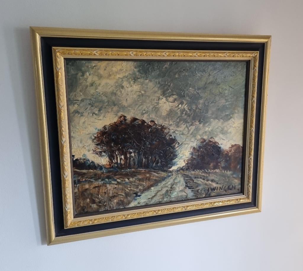 Jan Wingen (1874-1956) - Landschap, Antiek en Kunst, Ophalen of Verzenden