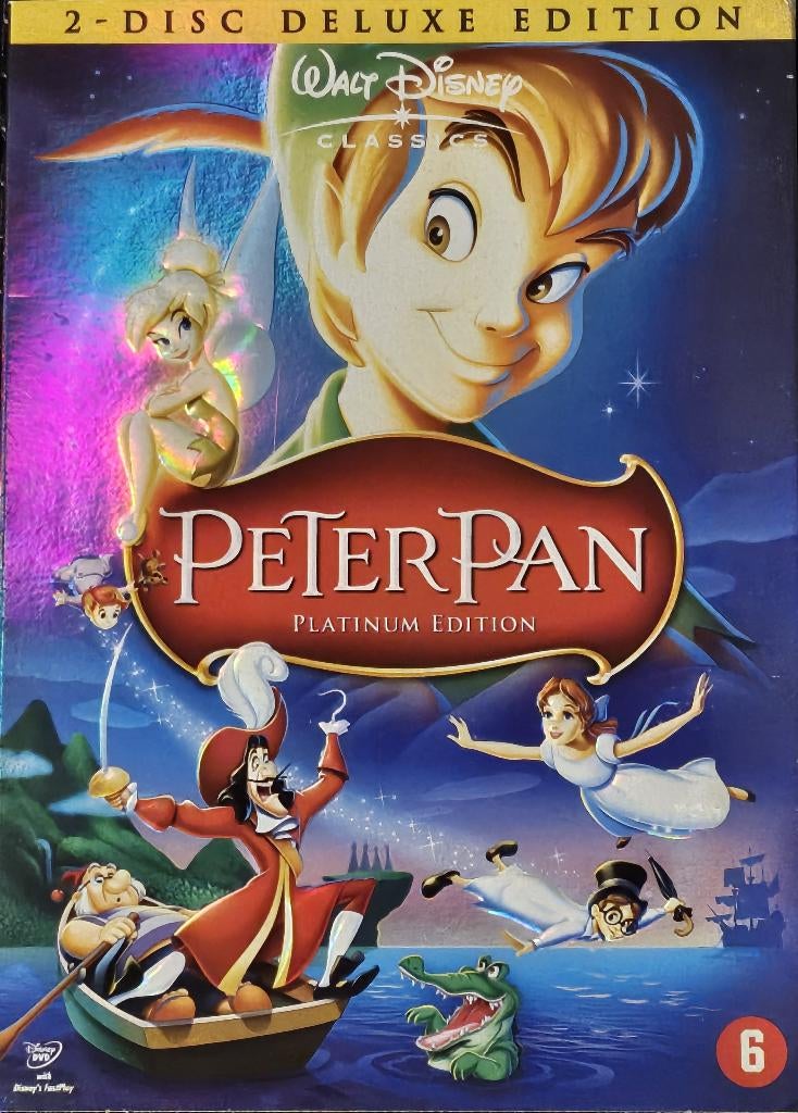 Peter Pan 2Disc Deluxe Edition (2007) Disney, Ophalen of Verzenden, Zo goed als nieuw