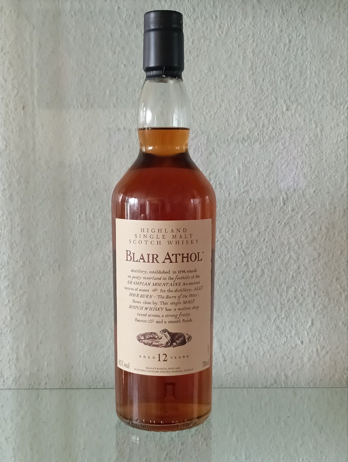 Whisky Blair Athol 12Y, Ophalen