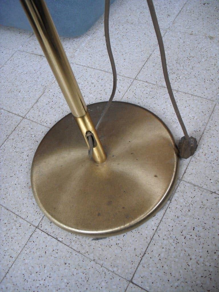 vintage design vloerlamp holtkotter leuchten, Ophalen, Nieuw, Metaal, E27 (groot)