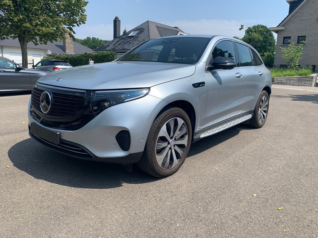 Mercedes EQC 400 4MATIC Edition 1886 – Navi/Son Burmester/.., Cuir et Alcantara, Achat, Entretenue par le concessionnaire, Bleu