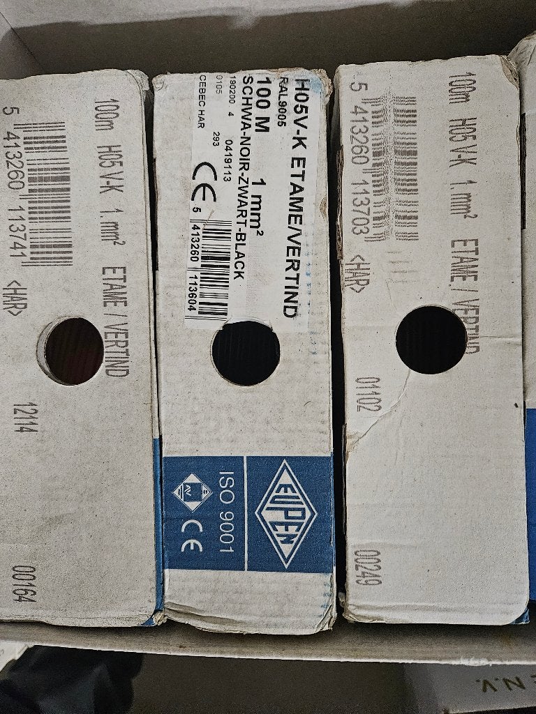 elektriciteitsdraad soepel ABEL - VTBst - Eca montagedraad, Ophalen, Nieuw