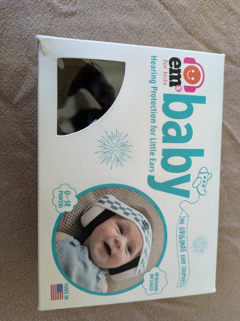 EM'S gehoorbescherming baby, Kinderen en Baby's, Ophalen, Zo goed als nieuw