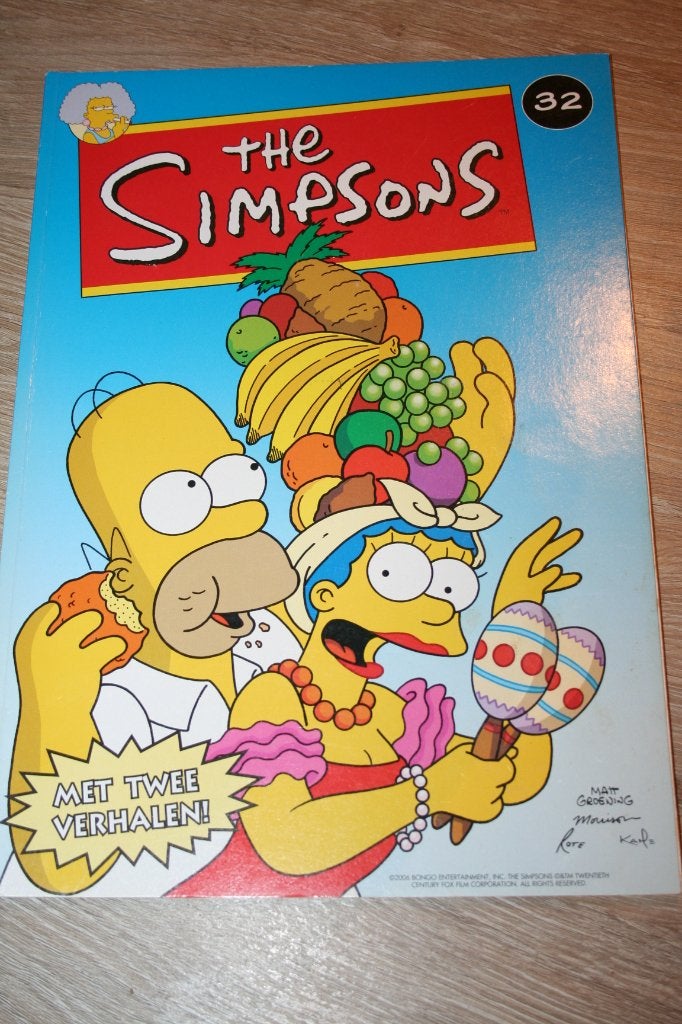 strip The Simpsons, Boeken, Eén stripboek, Ophalen of Verzenden, Gelezen