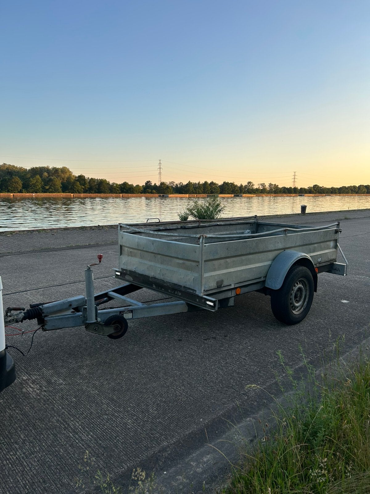 geremde/ongeremde Tiger remork 1200kg, Auto diversen, Aanhangers en Bagagewagens, Ophalen, Gebruikt