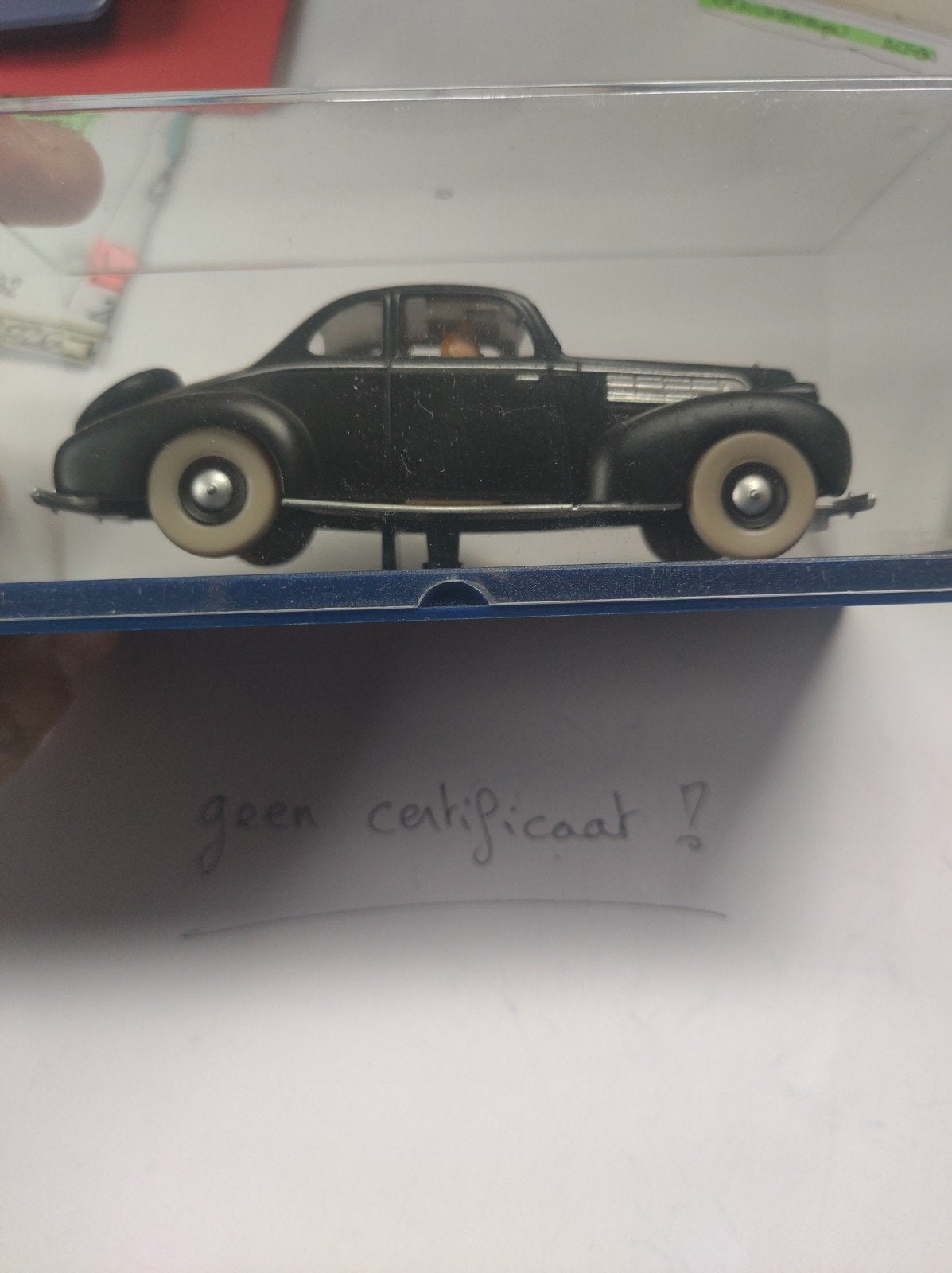 Tintin Tintin Herge car Atlas 1/43, Envoi, Voiture