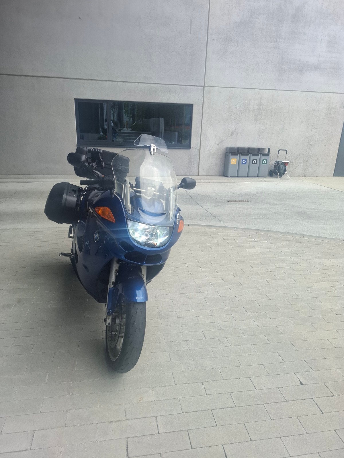 bmw 1200rs, Enlèvement