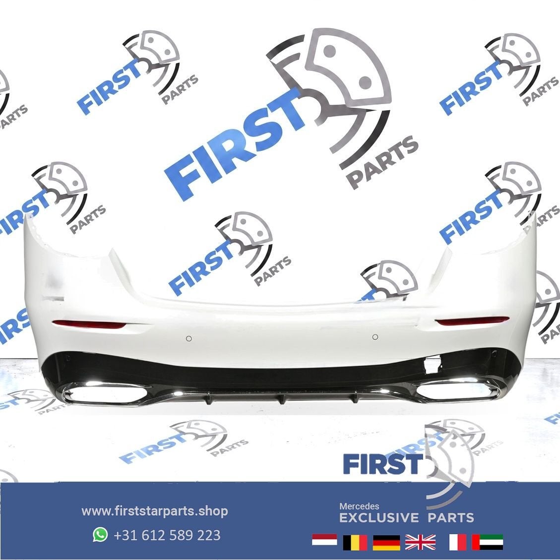 BUMPER W214 A2148851503 AMG ACHTERBUMPER 2023-2026 BUMPER +, Gebruikt, -, Ophalen of Verzenden, Achter