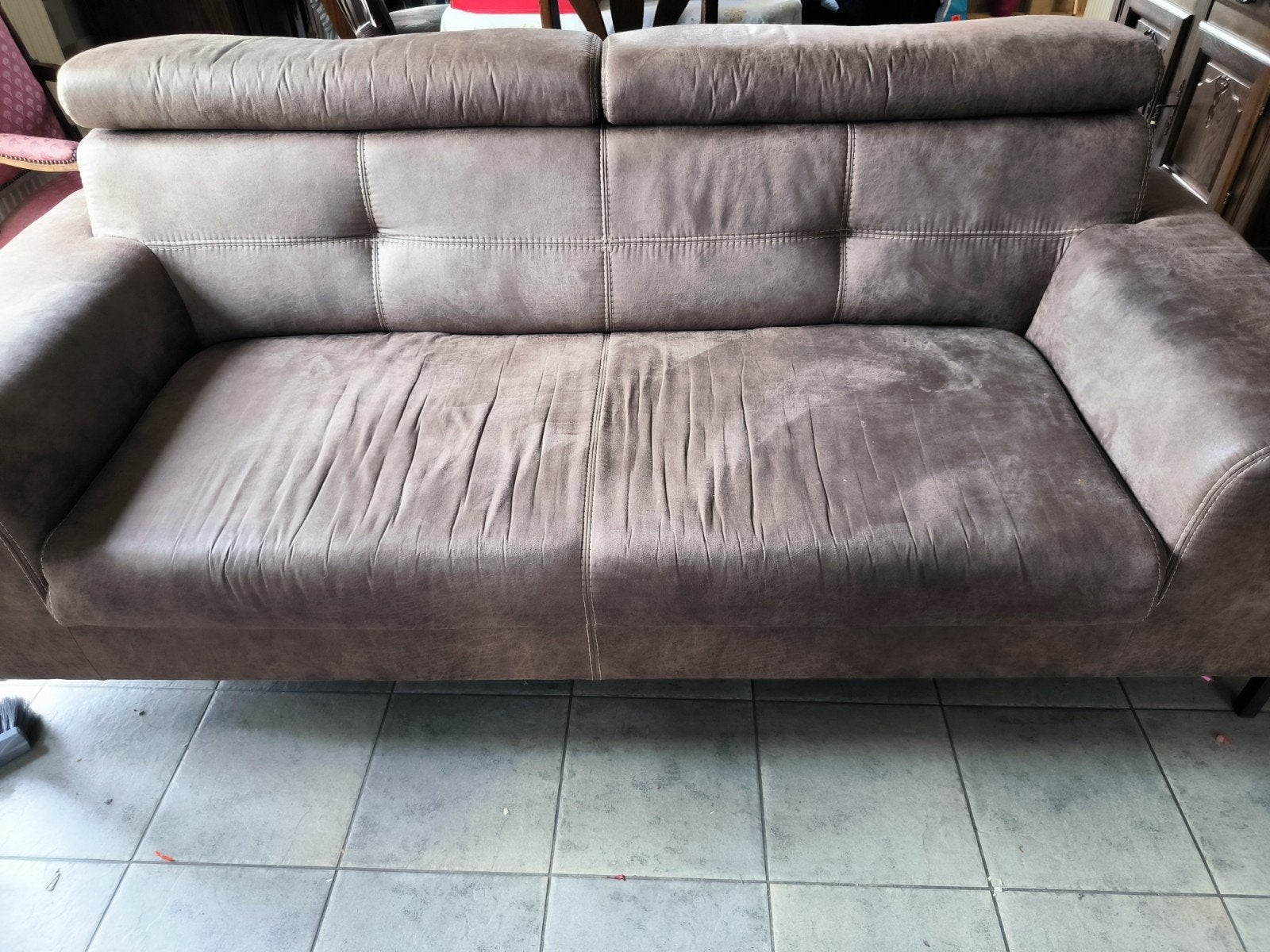 2 delige sofa / zetel, Huis en Inrichting, Ophalen