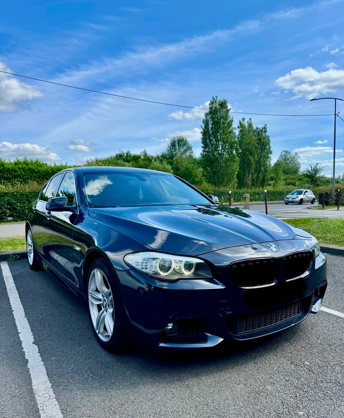 BMW 520D PACK M 2013 (217.000km), Autos, BMW, Cuir, Achat, Noir, 5 portes