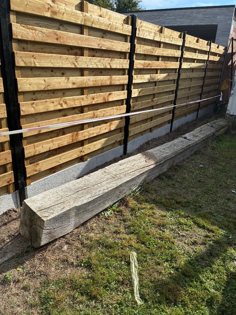 Houten balk, Doe-het-zelf en Bouw, Ophalen, Gebruikt, 25 tot 50 mm, Eiken
