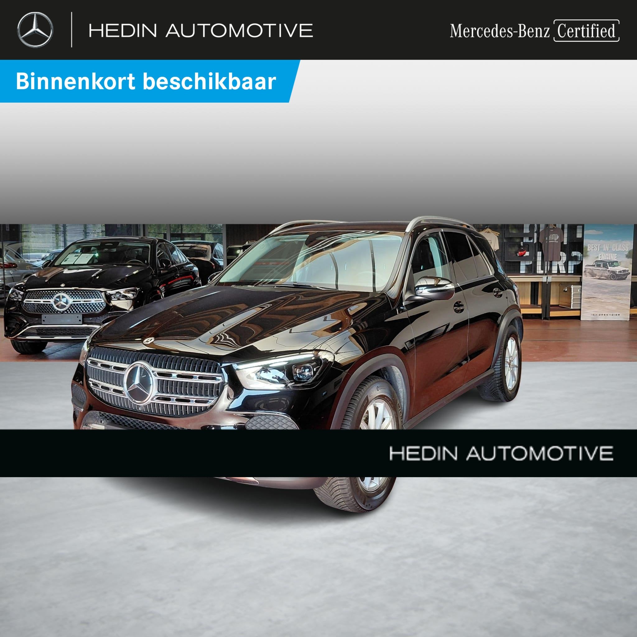 Mercedes-Benz GLE-Klasse 350 DE 4MATIC SUV Business Line | S, Stof, Gebruikt, Zwart, GLE