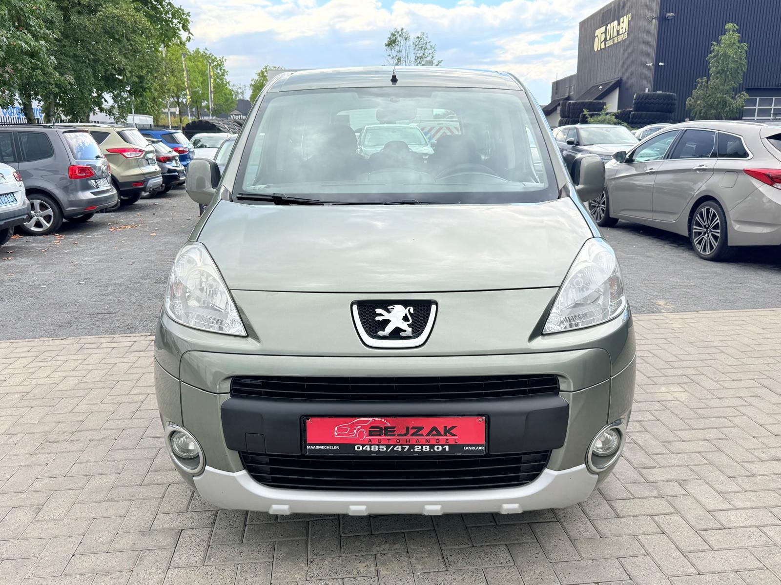 Peugeot Partner 1.6i 2010 gekeurd, Autos, Euro 5, Achat, Entreprise, Vert