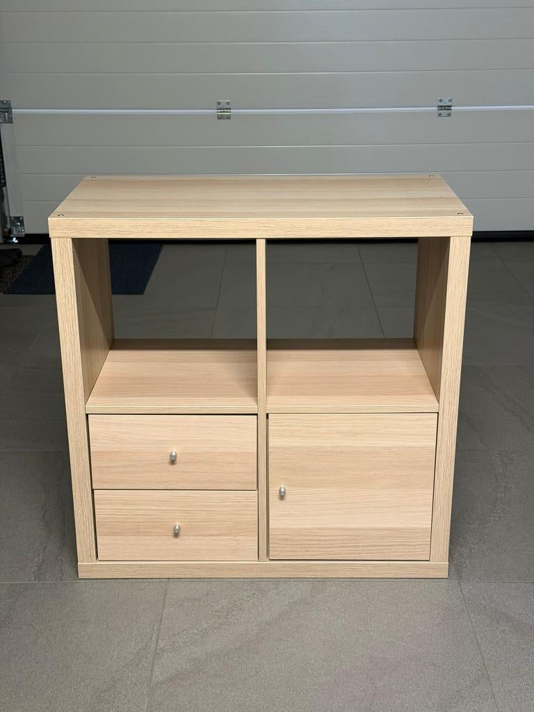 Ikea Kallax kastje met schuiven en deur, Ophalen, Zo goed als nieuw