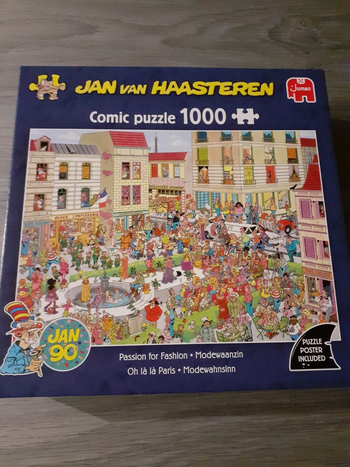 Jan van Haasteren puzzel 1000 stukjes, Modewaanzin, Hobby en Vrije tijd, Ophalen of Verzenden