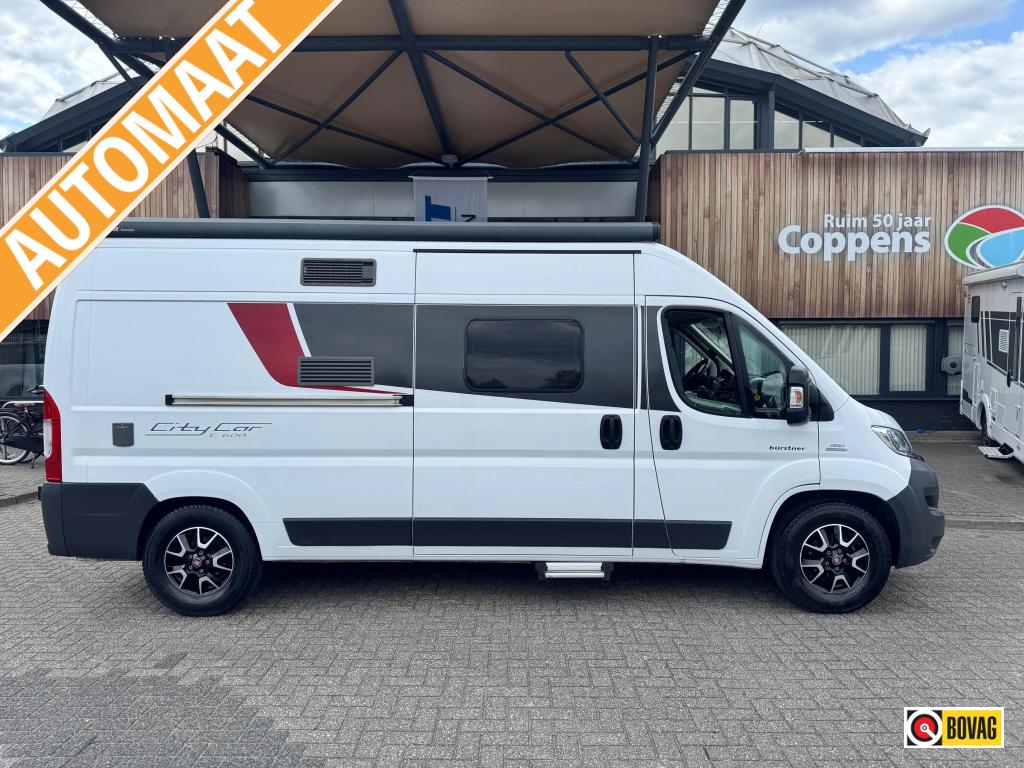 Bürstner City Car C 600, Fiat, Diesel, Automatique, Bürstner, Réfrigérateur