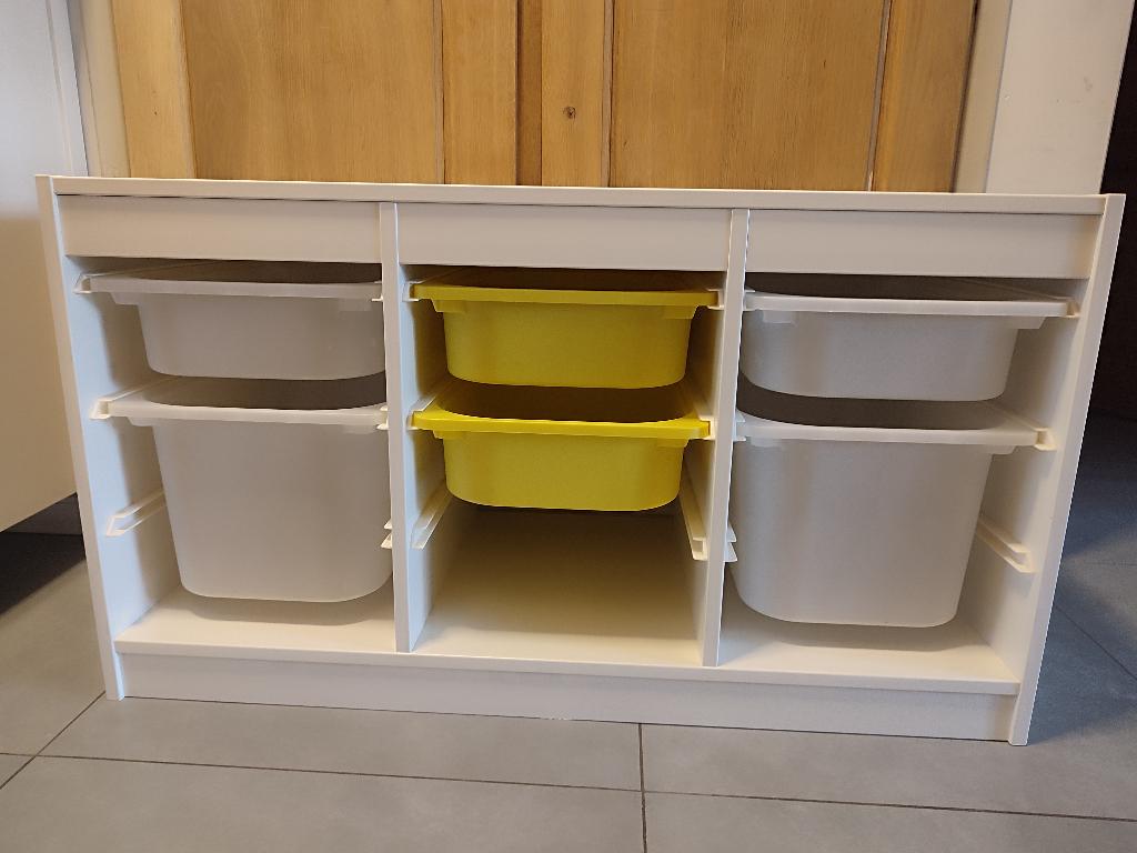 Armoire ikea Trofast, Maison & Meubles, Armoires | Casiers, Utilisé, Enlèvement
