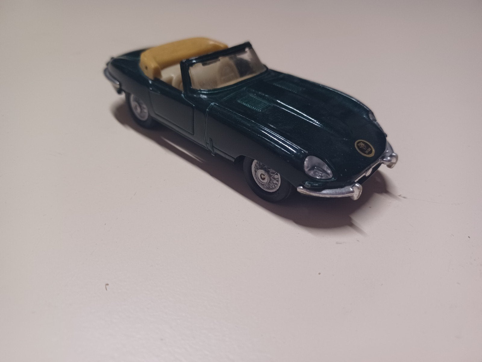 groene Jaguar E Cabriolet, Enlèvement, Utilisé, Voiture, Autres marques