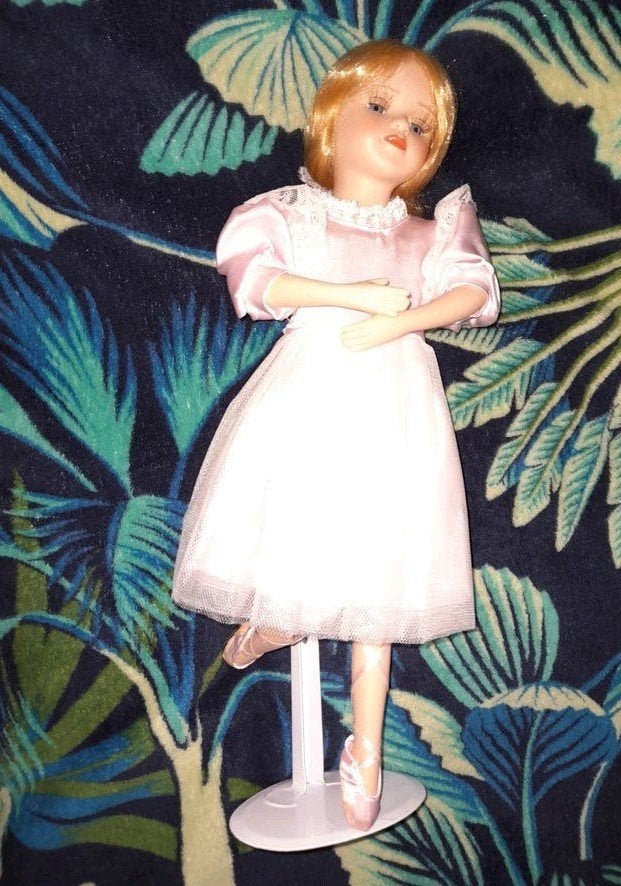 Nieuwe porseleinen ballerinapop, Verzamelen, Ophalen, Pop