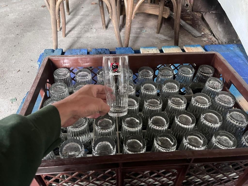 jupiler glazen, Diversen, Ophalen, Gebruikt