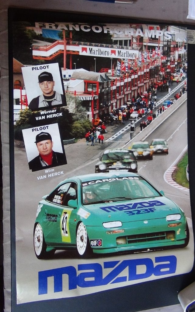 Poster recto verso L. Di Caprio, Francorchamps, Enlèvement ou Envoi, Neuf, A1 jusqu'à A3, Autres sujets/thèmes