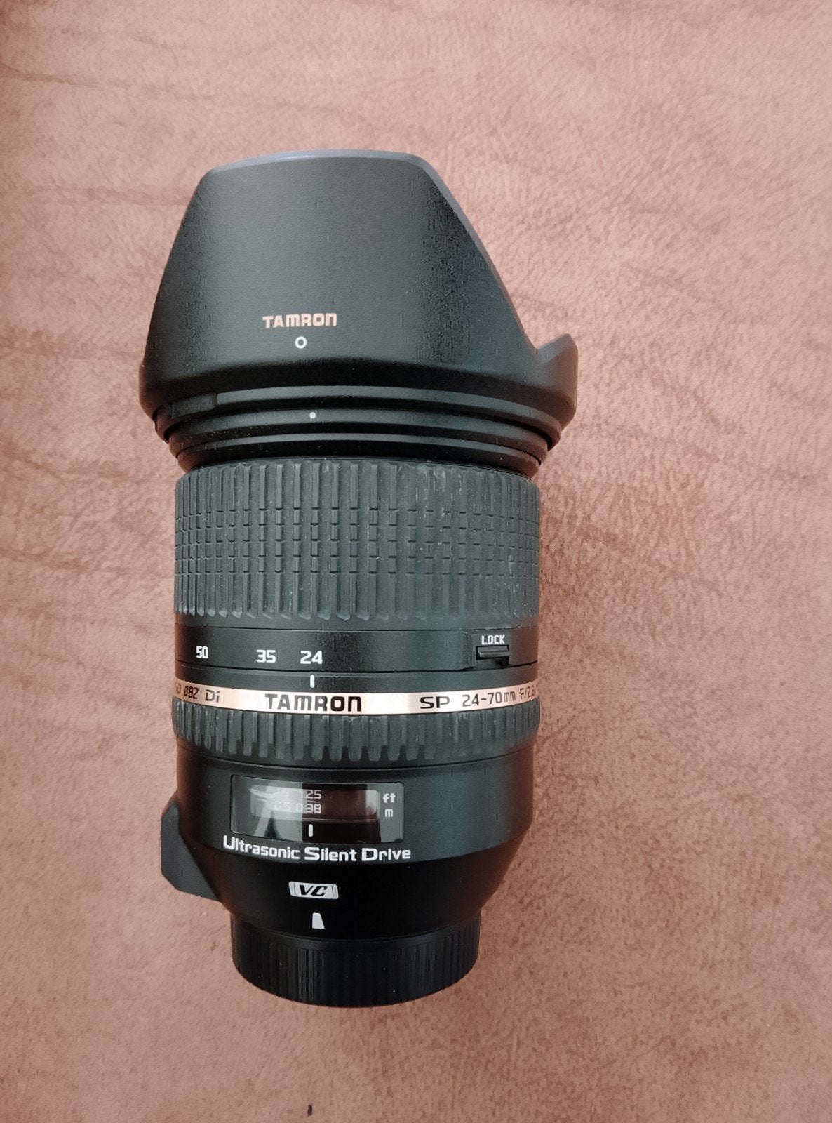 Tamron 24-70mm F/2.8 SP VC Di USD Nikon, als nieuw, Ophalen of Verzenden, Zo goed als nieuw, Standaardlens, Zoom