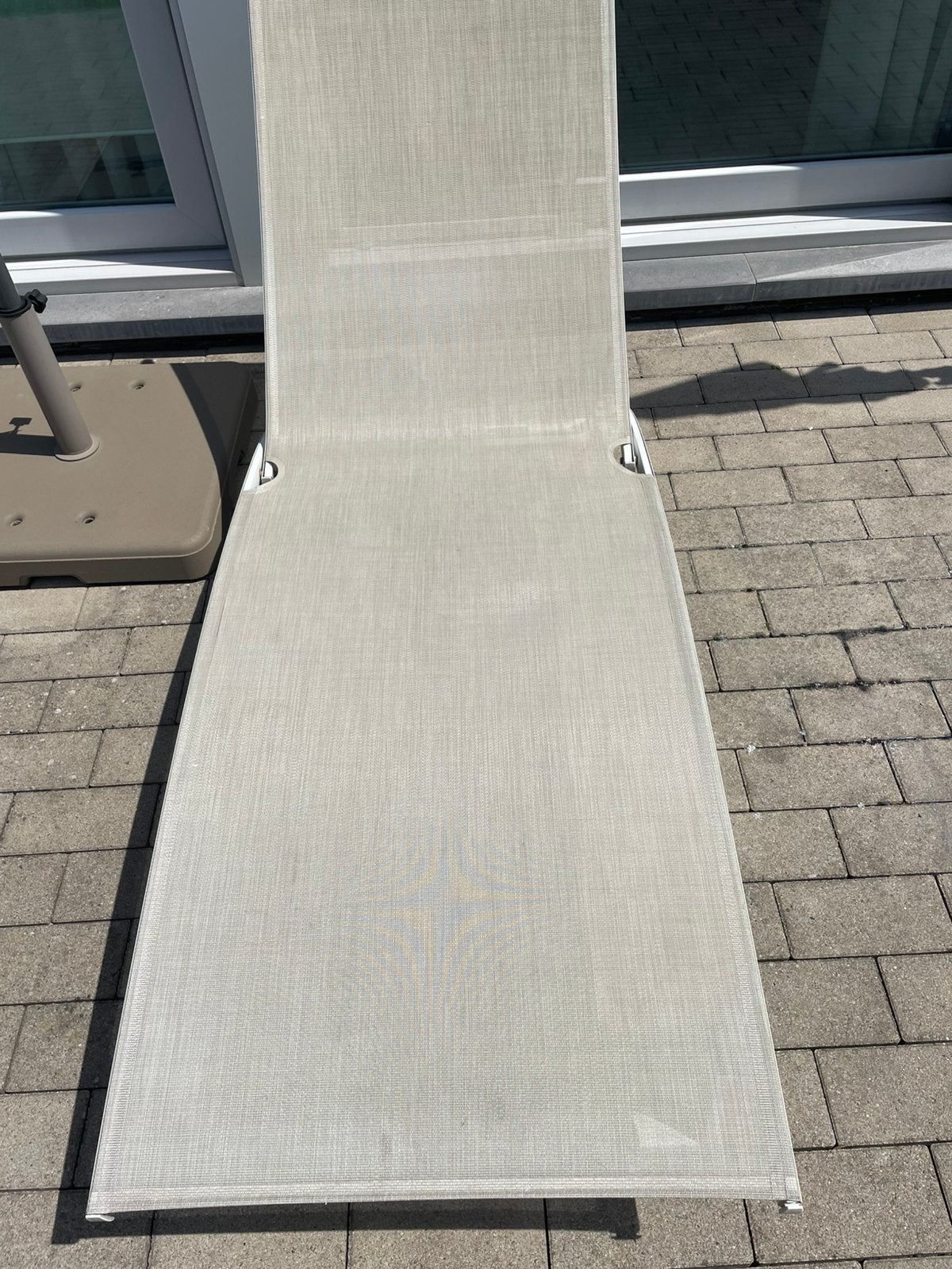 Ligbedden 2stuks, Tuin en Terras, Ligbedden, Ophalen, Zo goed als nieuw