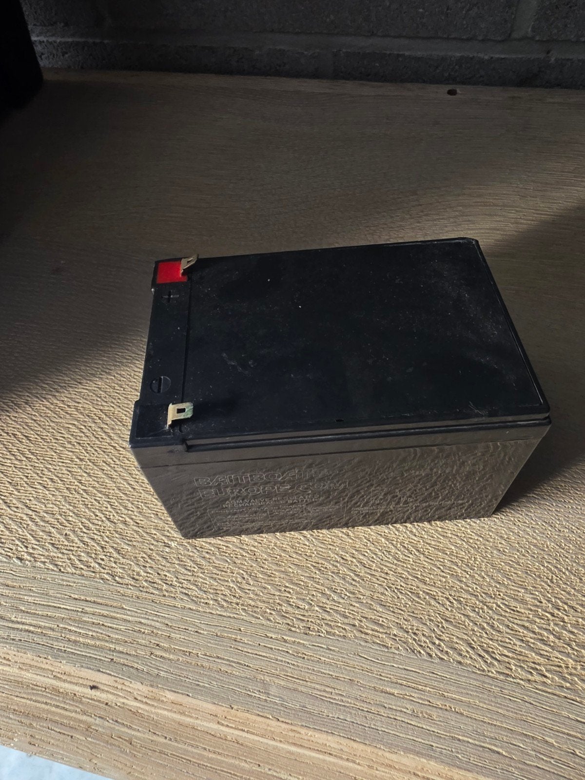 batterij voor visvinder, Ophalen, Gebruikt
