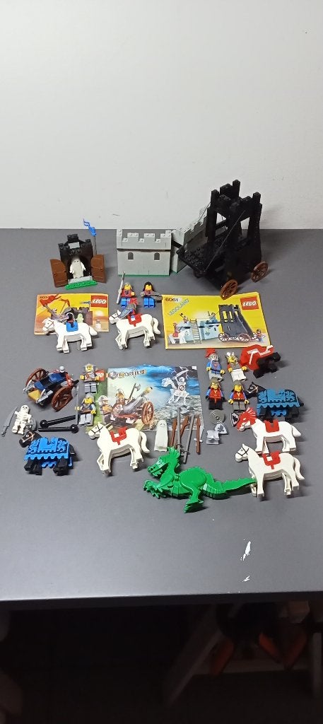 Lot Lego Chevalier, Enlèvement ou Envoi, Lego, Ensemble complet, Pièces supplémentaires incluses
