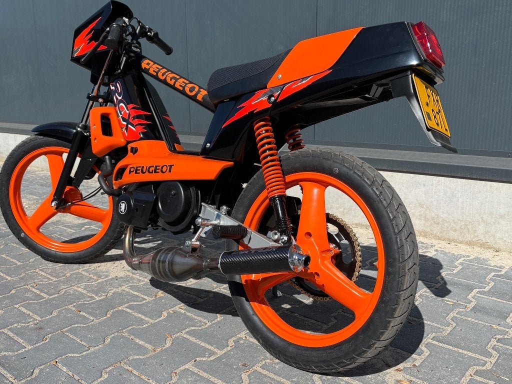 Pot d'échappement Peugeot 103 RCX/SPX Doppler ER1 CARBON, Vélos & Vélomoteurs, Enlèvement, Comme neuf, Peugeot