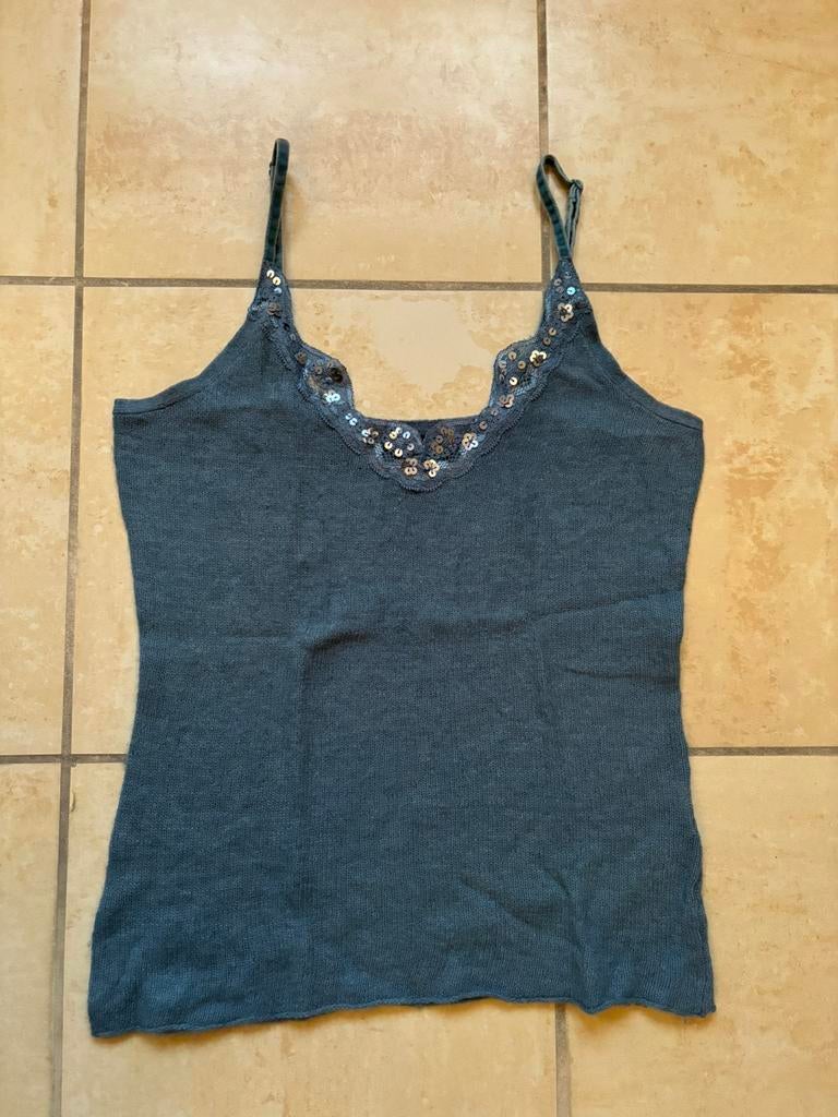 Blauw topje Vero Moda maat M - €3, Maat 38/40 (M), Blauw, Nieuw, Ophalen of Verzenden