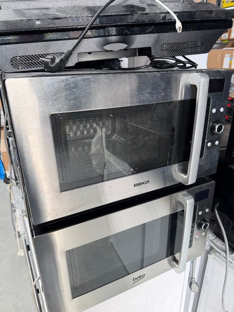 Beko combi-microgolfoven 28 L grill en hetelucht, Elektronische apparatuur, Ophalen, Gebruikt, Combi-microgolfoven, Grill