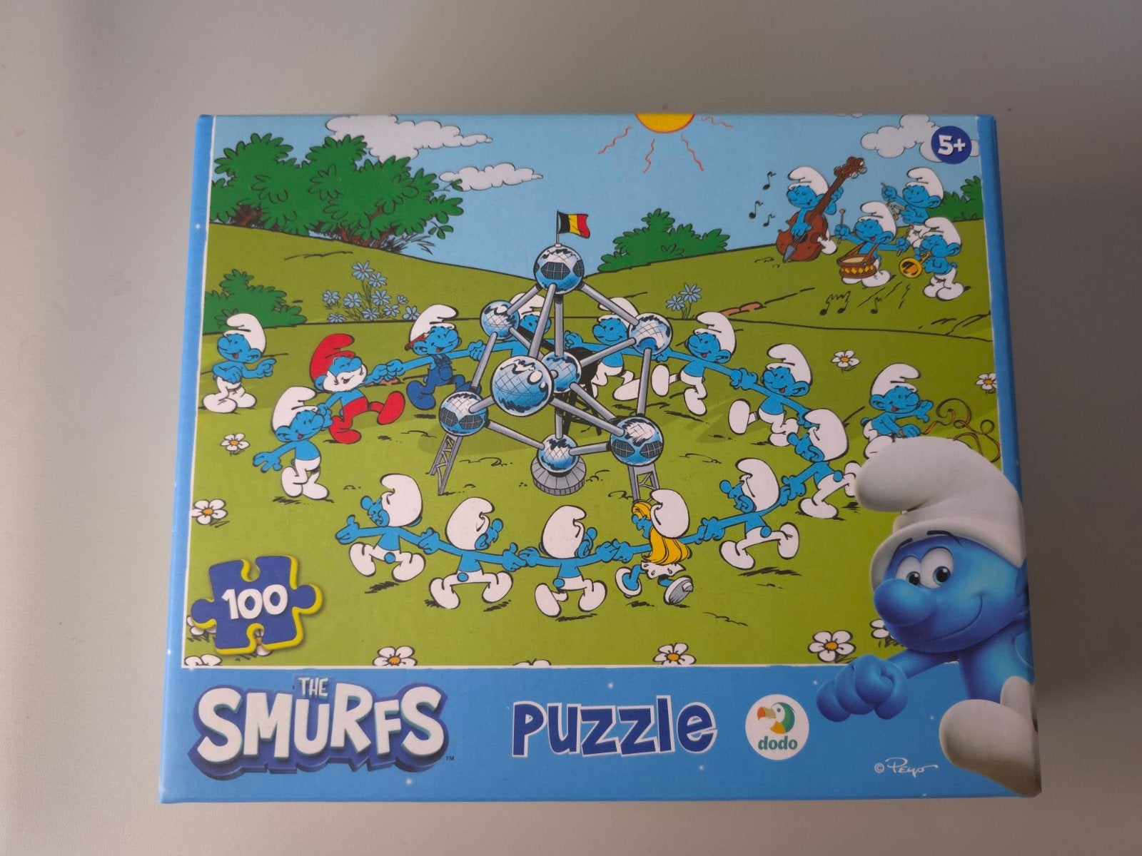 Puzzle édition limitée Schtroumpf Atomium Neuf complet, Verzamelen, Smurfen, Verzenden, Nieuw, Verschillende Smurfen, Overige typen