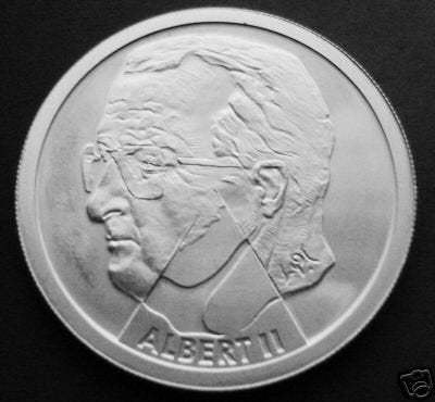 België: 200 frank 2000 Duits in zilver - FDC = morin 987, Zilver, Ophalen of Verzenden, Losse munt, Zilver