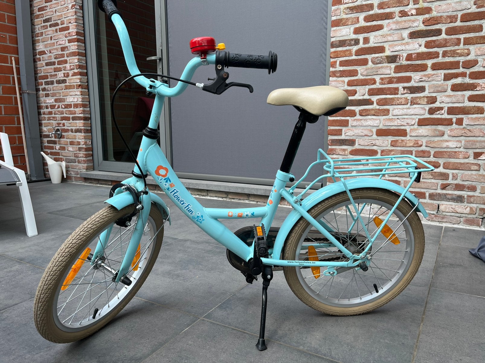 Fiets meisje - blauw, Ophalen, Zo goed als nieuw
