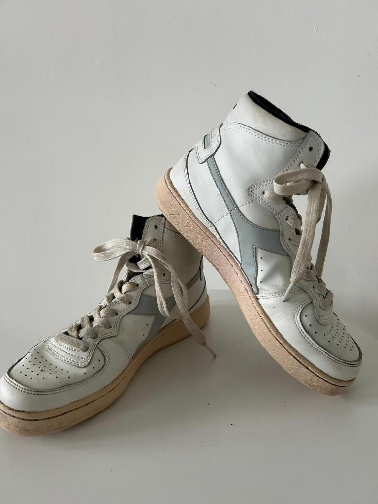 Diadora Wit Sneakers 38,5, Diadora, Wit, Ophalen of Verzenden, Sneakers