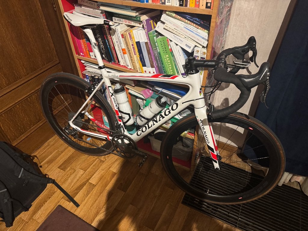 Colnago carbon koersfiets, Autres marques, Frein sur jante, Enlèvement, 28 pouces