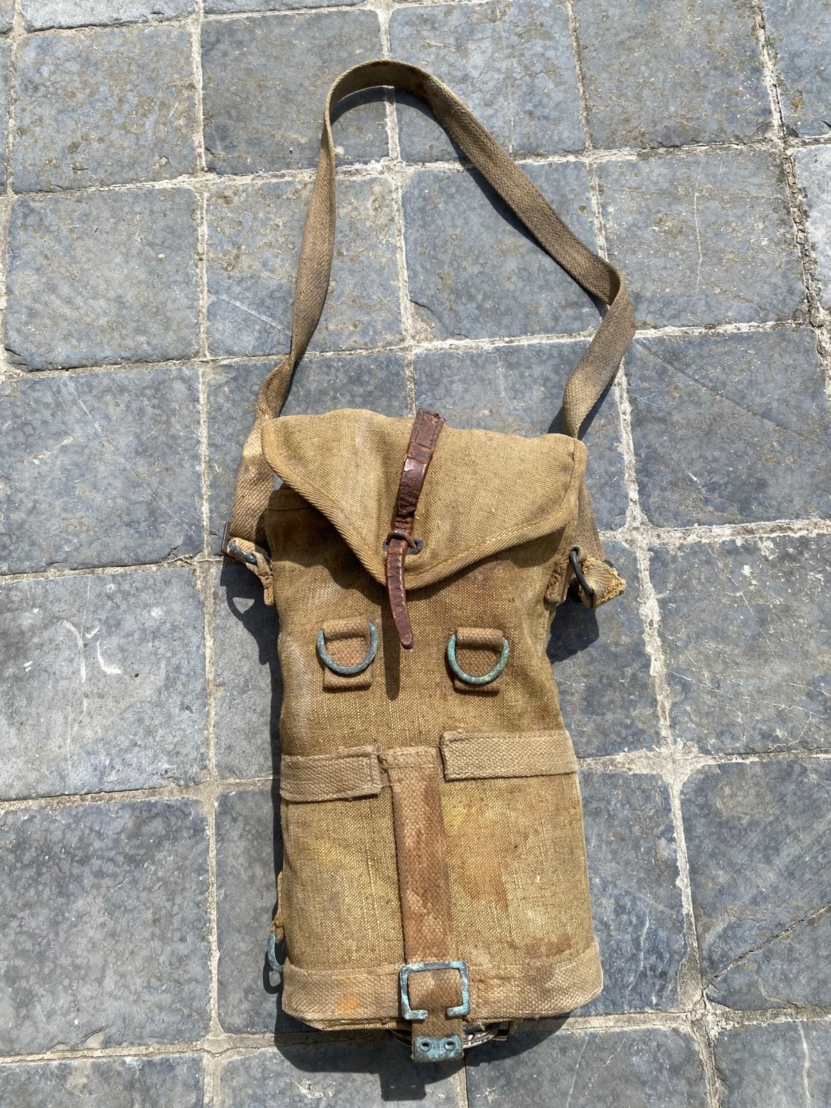 ABBL M1929 gasmasker Belgisch mei 40, Verzamelen, Verzenden, Landmacht, Overige typen