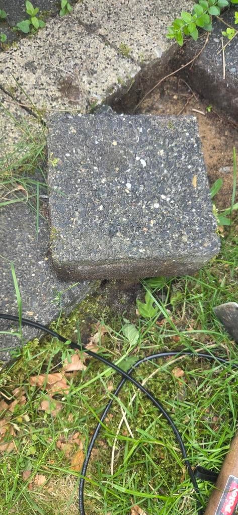 Gratis terras stenen, Ophalen