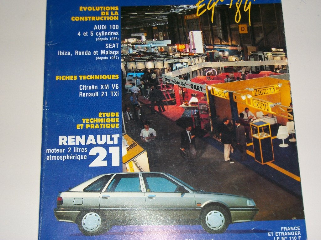 revue technique renault R21 2000cc ess. 1986-1989, Ophalen of Verzenden