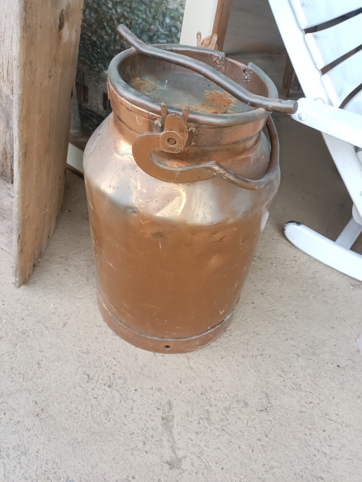 Brocante melkkan, Antiek en Kunst, Ophalen