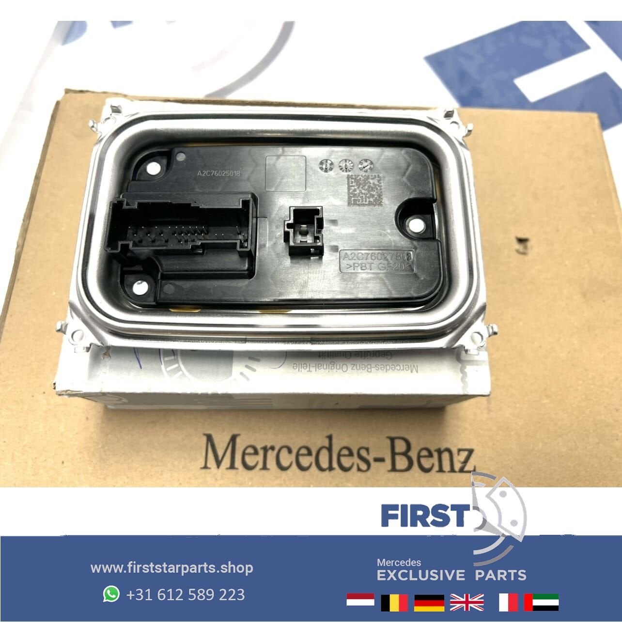 A2239006130 KOPLAMP MODULE Mercedes C E CLE EQE EQS Klasse L, Gebruikt, -, Ophalen of Verzenden, -