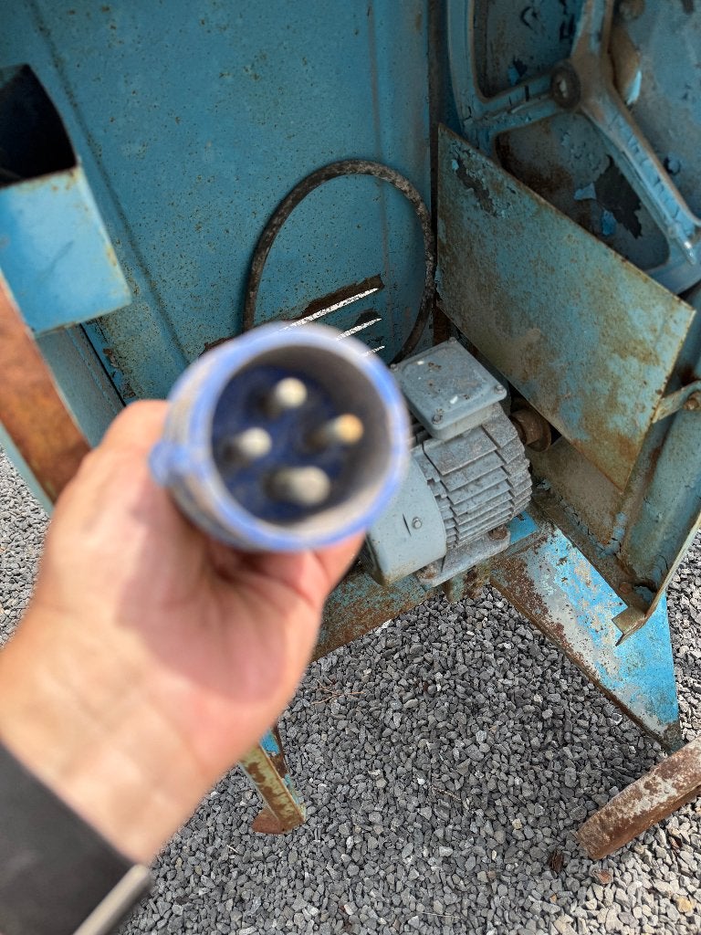 220V driefasige betonmixer, Ophalen, Gebruikt