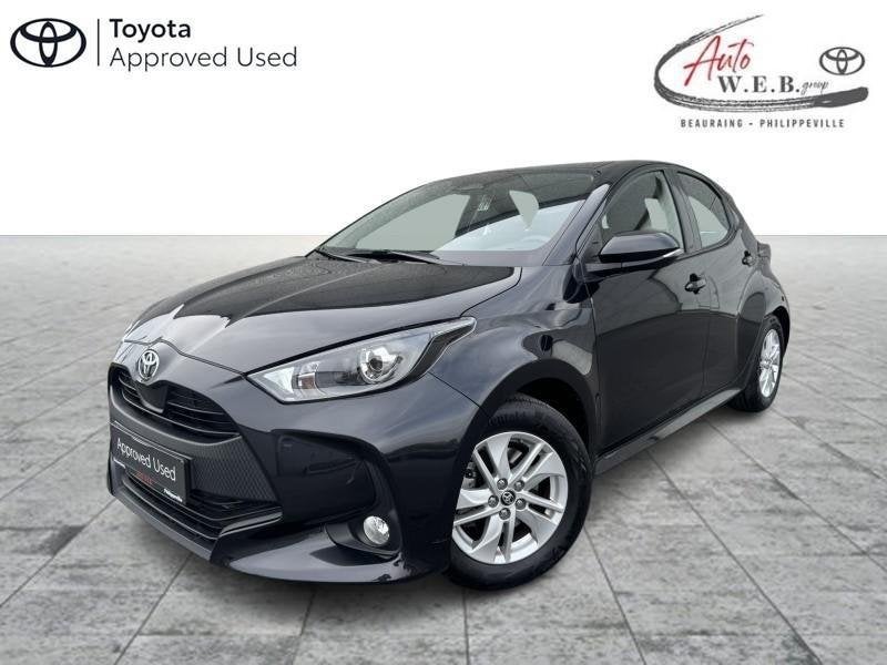 Toyota Yaris 1.5 Hybride CVT Dynamic de direction !, Achat, Euro 6, Ordinateur de bord, Noir